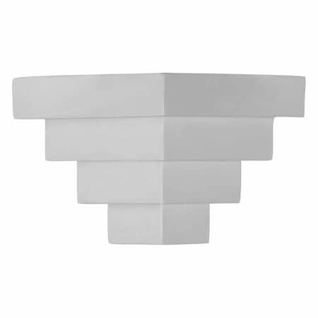 Ekena Millwork 4 1/4"P x 4 1/4"H Outside Corner Moulding (matches moulding MLD04X04X06ER) MOC04X04ER